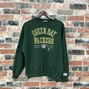 Vintage 90s Green Bay Packers Crewneck Sweatshirt Mens Large NFL Embroidered